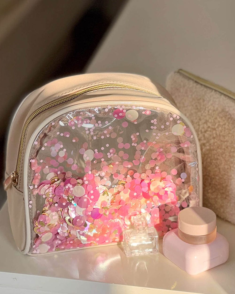 Small Makeup Bag Purse Travel Cosmetic Bag Makeup Portable Zipper Pouc —  AllTopBargains