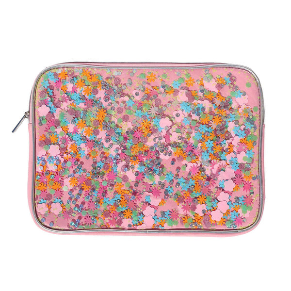 Flower Shop Confetti Laptop Sleeve and Carrying Case – Packed