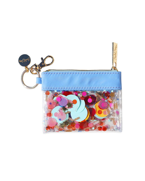 Spirit Squad True Blue Keychain Wallet