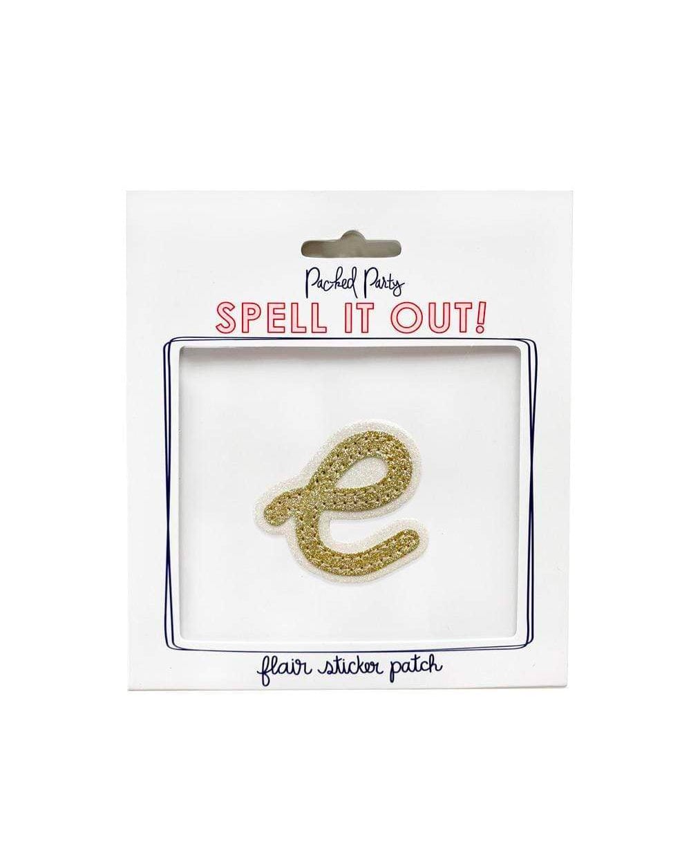 Gold Stick-On Letters