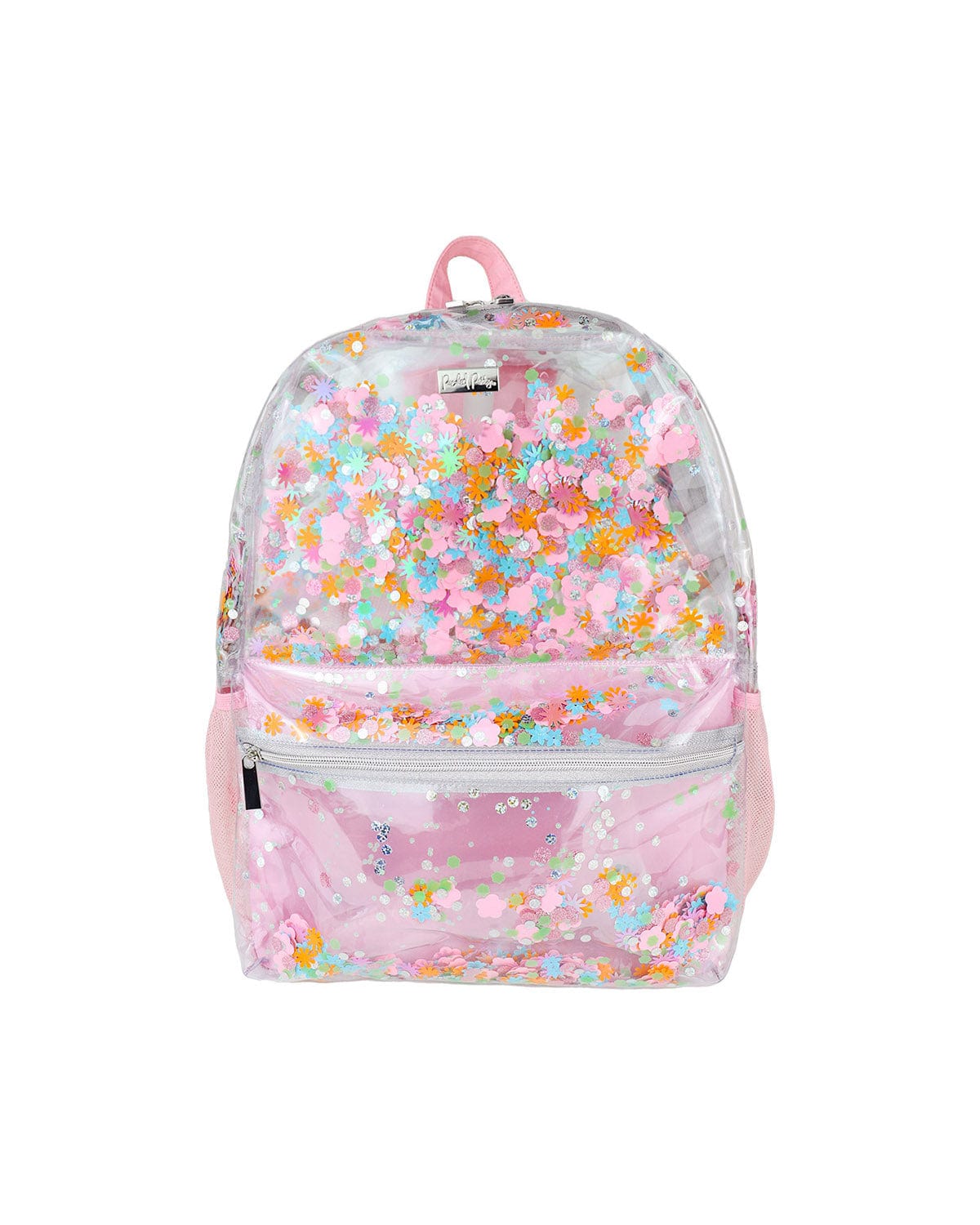 Flower Shop Confetti Clear Backpack Packed Party