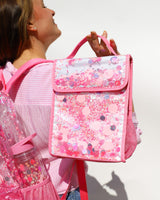 Pink Party Large Backpack & Lunch Box Bundle