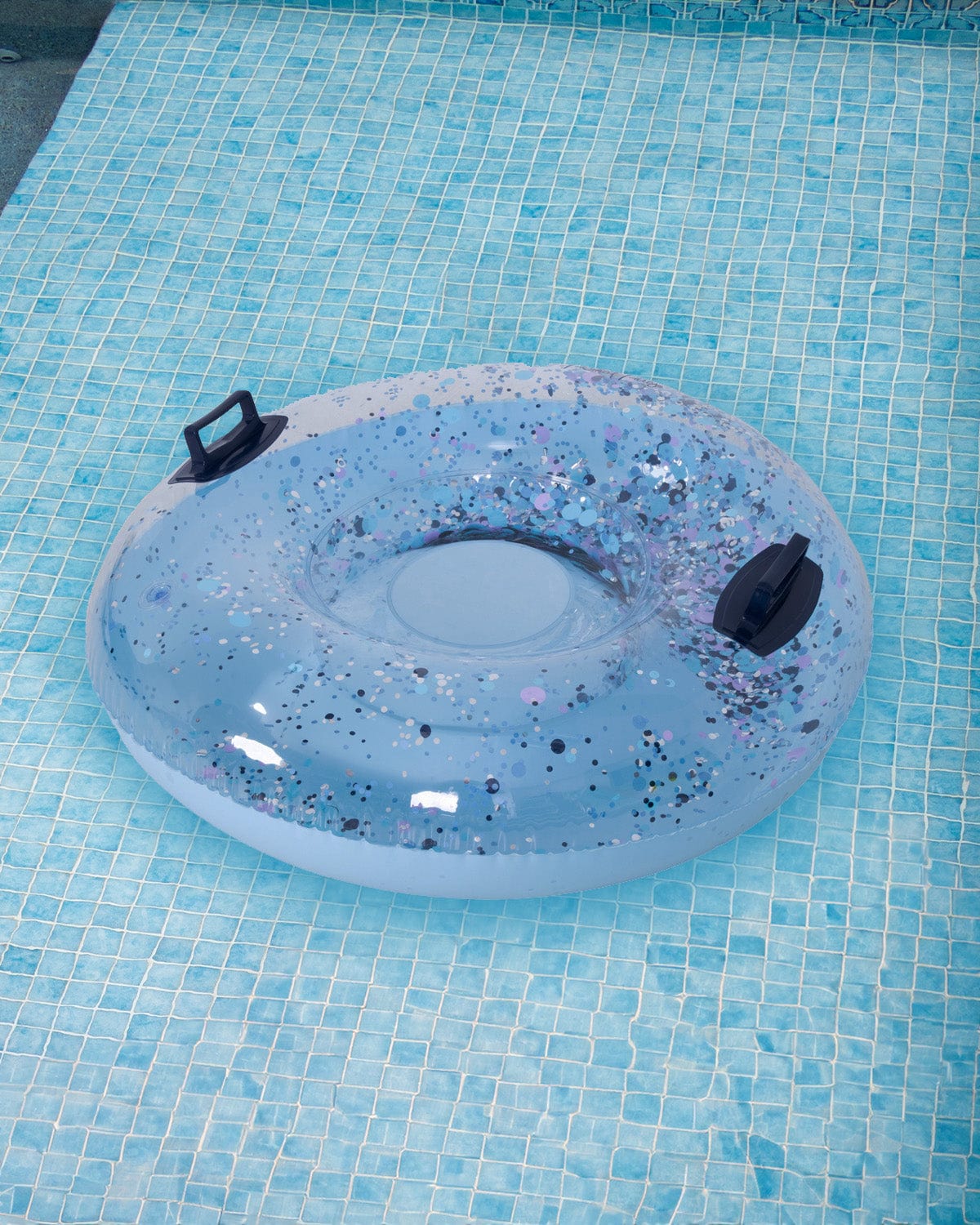 Confetti-Filled Inflatable Pool Float
