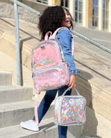 Flower Shop Medium Backpack & Lunch Box Bundle