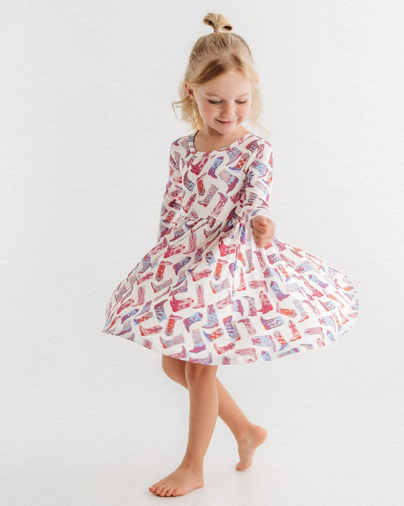 Boot Scoot Party Twirl Dress - Packed Party x  In My Jammers