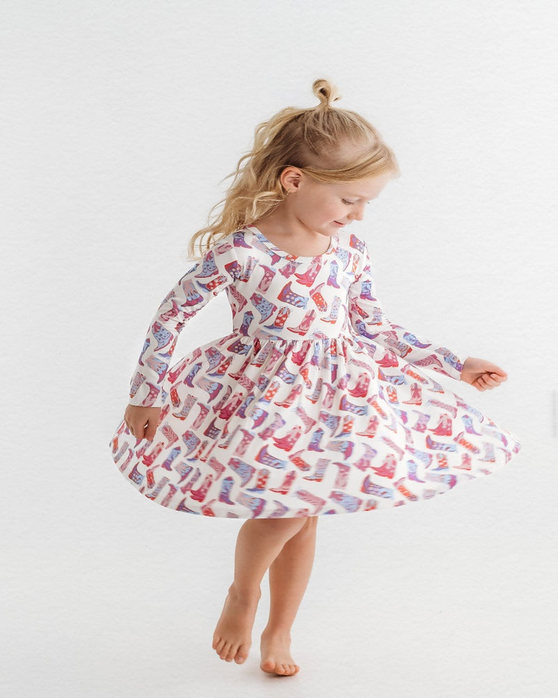 Boot Scoot Party Twirl Dress - Packed Party x  In My Jammers