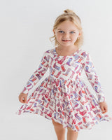 Boot Scoot Party Twirl Dress - Packed Party x  In My Jammers