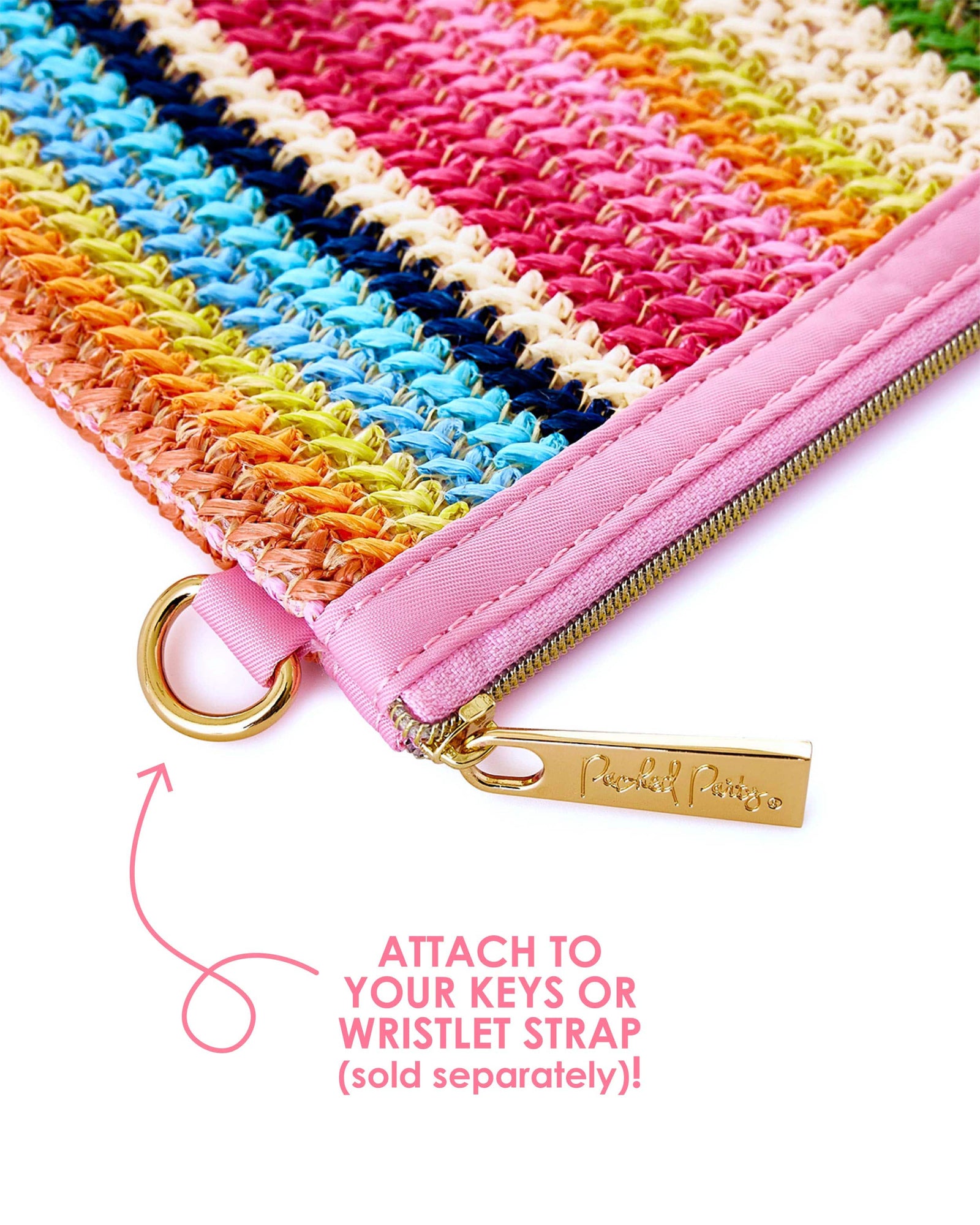 Rainbow pouch sale