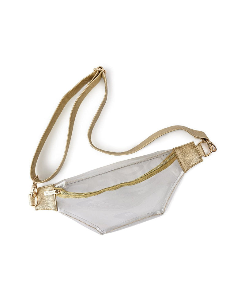 the on-the-go clear belt bag