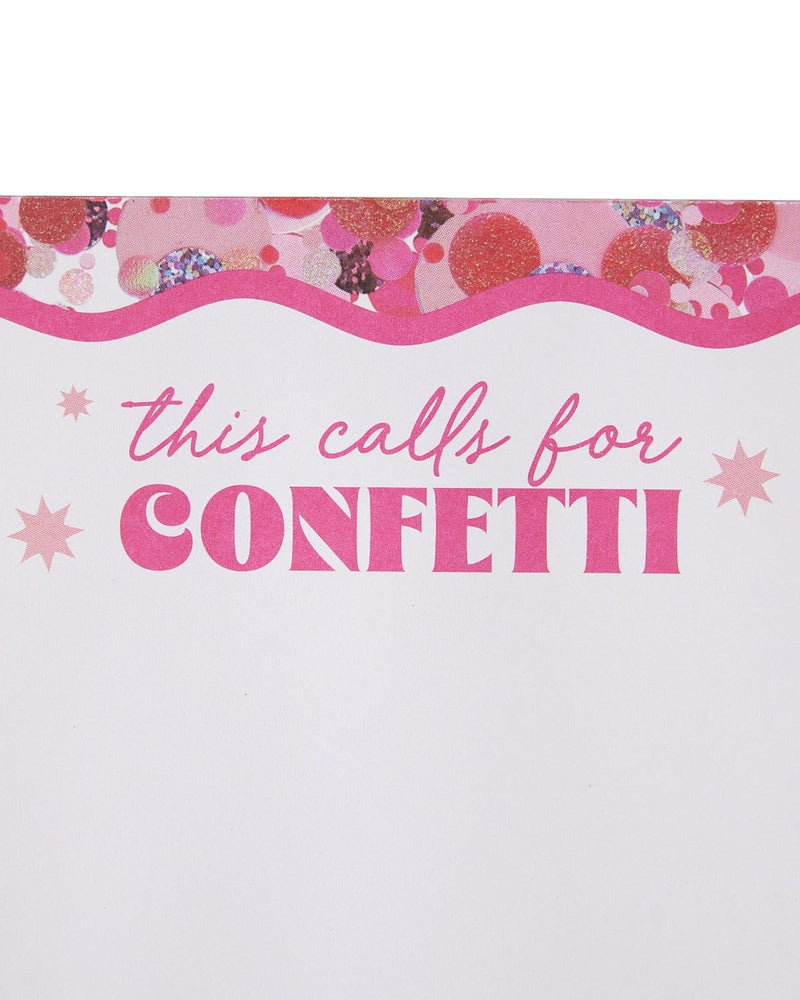 This Calls for Confetti Jumbo Notepad