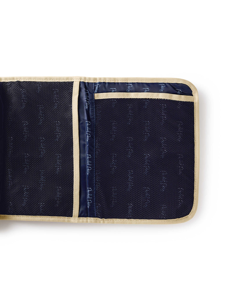 Interior pocket of portable changing pad