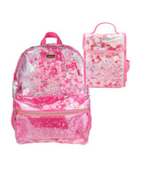 Pink Party Large Backpack & Lunch Box Bundle